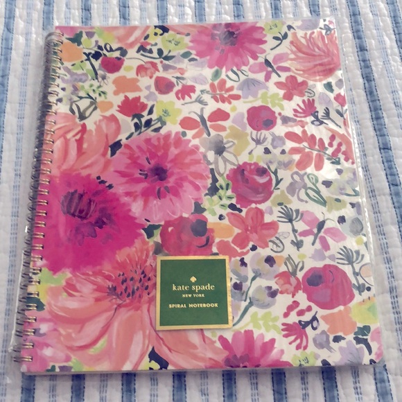 kate spade Other - Kate Spade Large Spiral Notebook